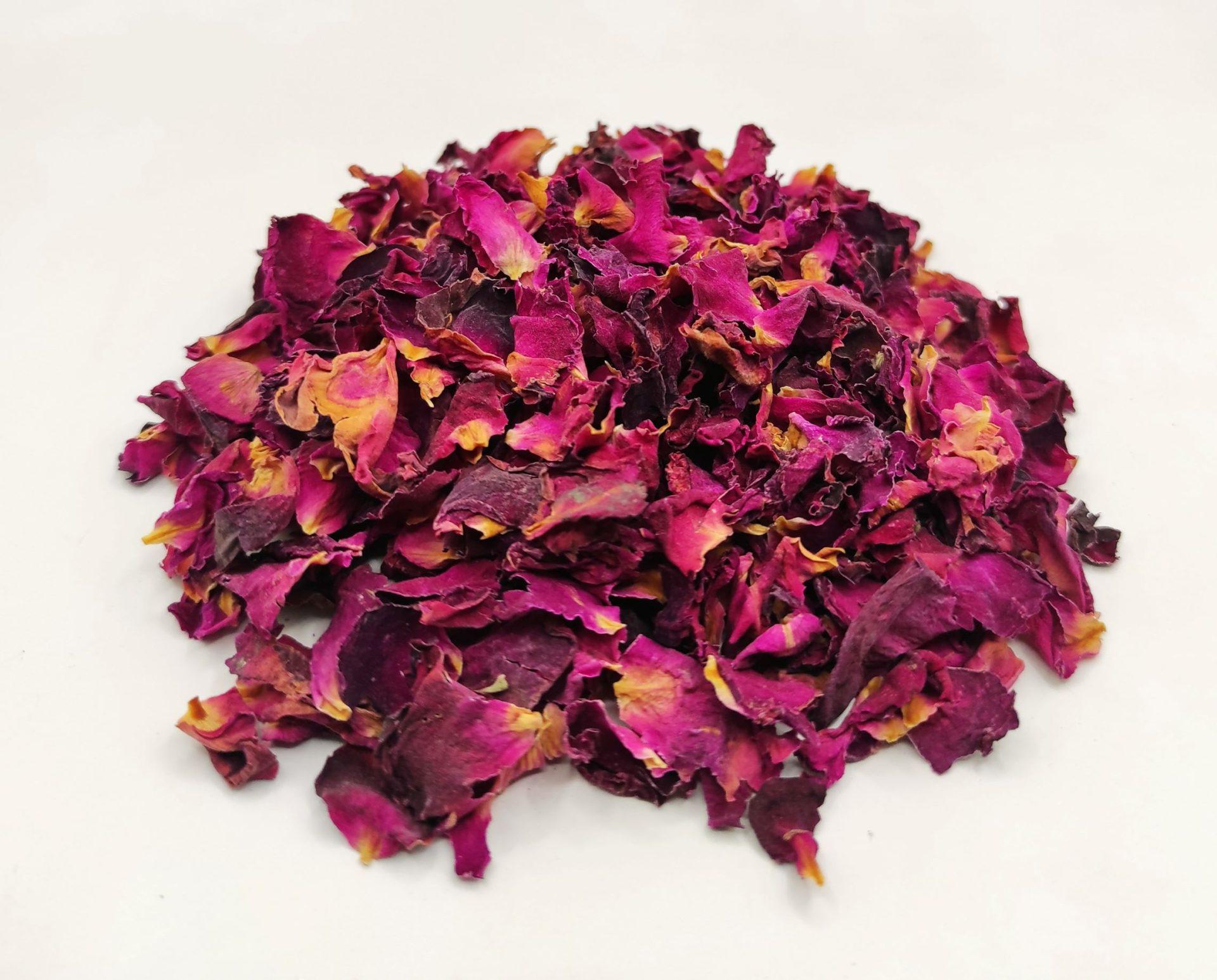 Dried Edible Whole Rose Petals  Premium Quality - Agora Market