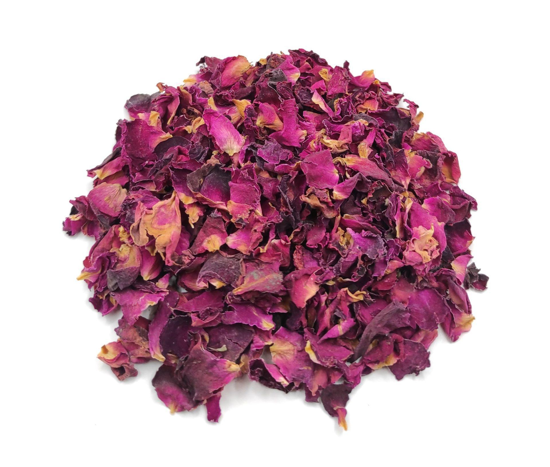 Dried Edible Whole Rose Petals  Premium Quality - Agora Market